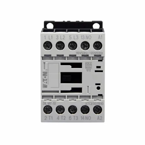 Cutler-Hammer Manufacturing Co. XTCE032C10A Eaton XTCE032C10A 3-Pole 32 Amp 110/120 VAC 1NO Full Voltage Non-Reversing Contactor