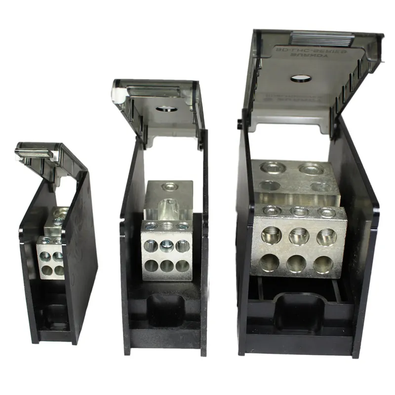 Hubbell BDCSHC142/01 Burndy Versipole, AWG 14-2/0 (Run), AWG 14-4 (Tap)
