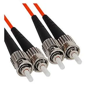 Lynn Electronics STSTDUPMM Fiber Patch Cable ST/ST 62.5 OM1 Multimode 1 M