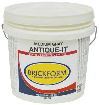 Brickform AN200 3LB Med Gray Antique IT Solomon
