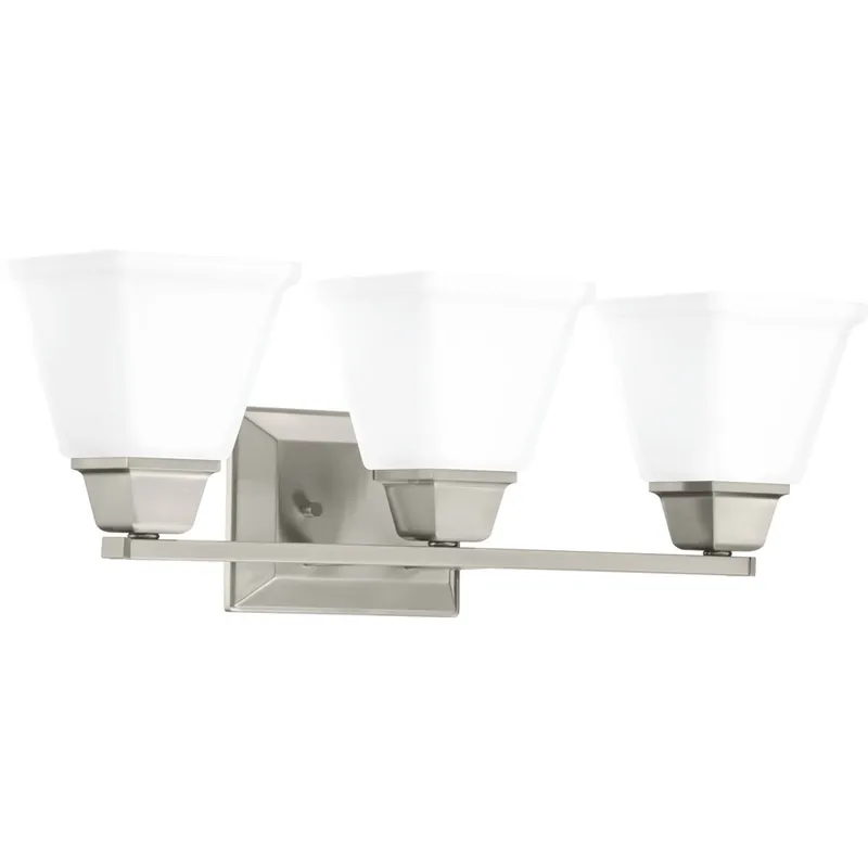 Progress P300160-009 Clifton Heights Collection Three-Light Bath & Vanity