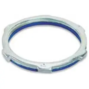 ABB LS106 Steel City Sealing Locknut Zinc Plated Steel Rigid/IMC Conduit 2 in.