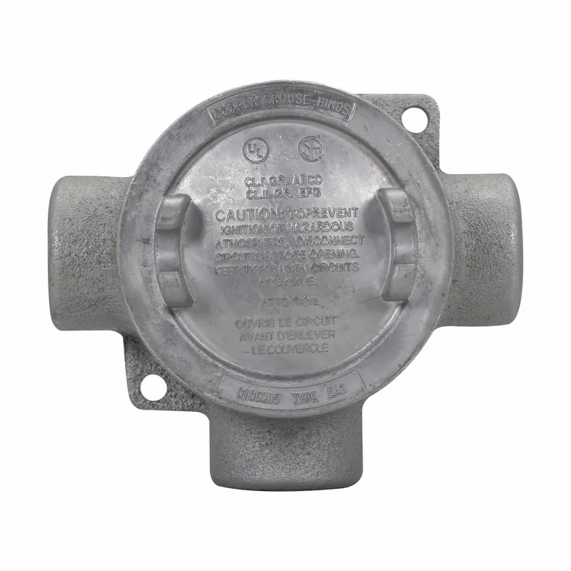 Crouse Hinds EABT36 EAB Conduit Outlet Box with Cover 1 In Replacement MPN