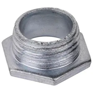 ABB HA-409 Steel City® Chase Nipple Zinc Plated Iron Non-Insulated Rigid/IMC Conduit 3-1/2 in.