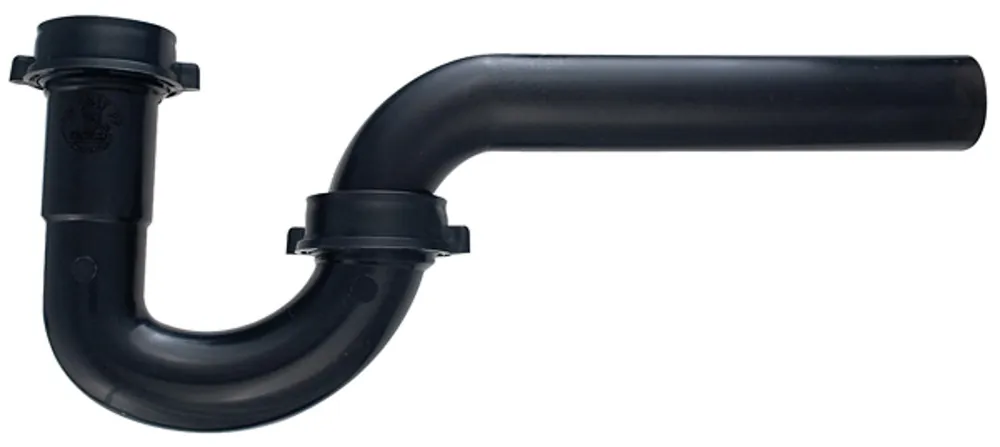 SIOUX CHIEF 230-0115101 P-TRAP BLACK 1-1/4 L/ADAPTER 1/BG