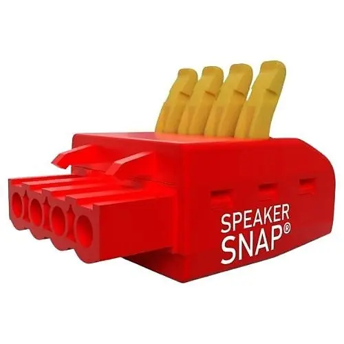 Speaker Snap SSPC4-50 Speaker Snap 4-Pin Connectors 50-Pack