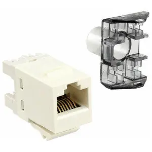 CommScope Uniprise 760237629 Modular Jack White Cat 6