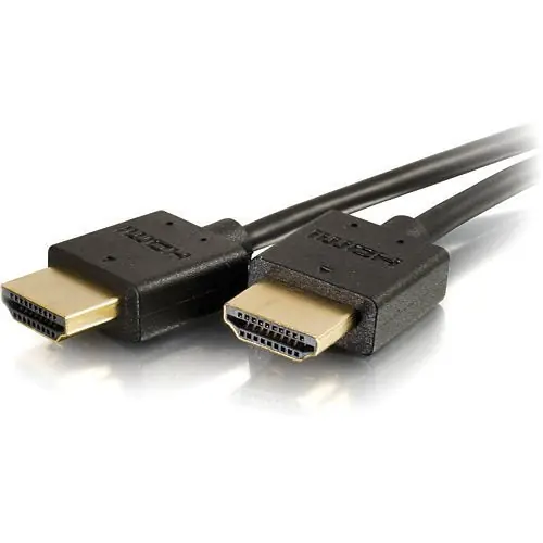 C2G CG41363 Ultra Flexible High Speed HDMI Cable with Low Profile Connectors 4K 60Hz 3'