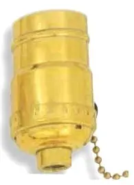 Satco S70-411 Standard Socket w/Pull Chain 1/8 Inch IPS
