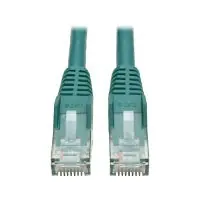Tripp Lite N201-001-GN CAT6 Snagless Molded Gigabit Patch Cable, UTP, RJ45 M/M, 1' (30.5cm), Green