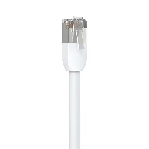 Ubiquiti UACC-CABLE-PATCH-OUTDOOR-8M-W Outdoor Patch Shielded Cable, 8m, White