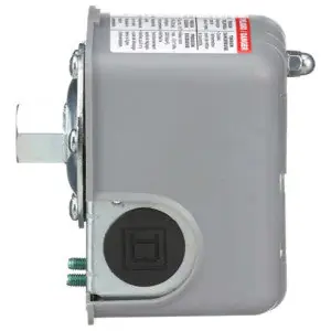 Pumptrol 9013FSG2J20 Water Pump Pressure Switch with NEMA 1 Enclosure