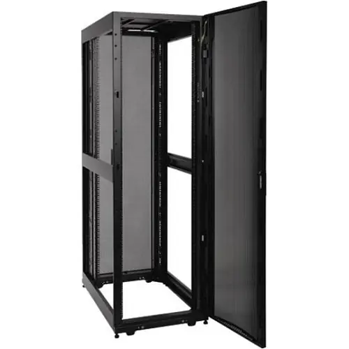 Tripp Lite SR42UBKD SmartRack Knock-Down Standard-Depth Rack Enclosure Cabinet Kit, 37 (94cm), 3000lb (1360.8kg), 42U