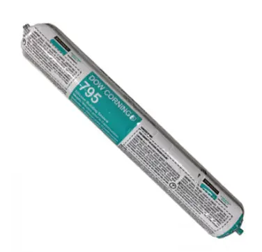 Dow 2329697 Dow 795 20 oz. -40 to 300 degree Silicone Building Sealant