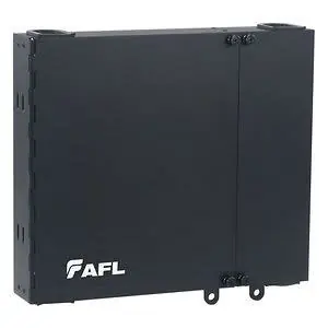 AFL Telecommunications WME04E Wall Mount Interconnect Enclosure Black