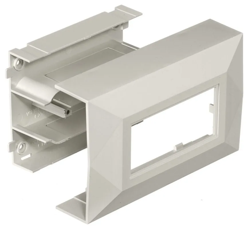 Hubbell PB3IND Basetrak 1 Gang Inline Device Box