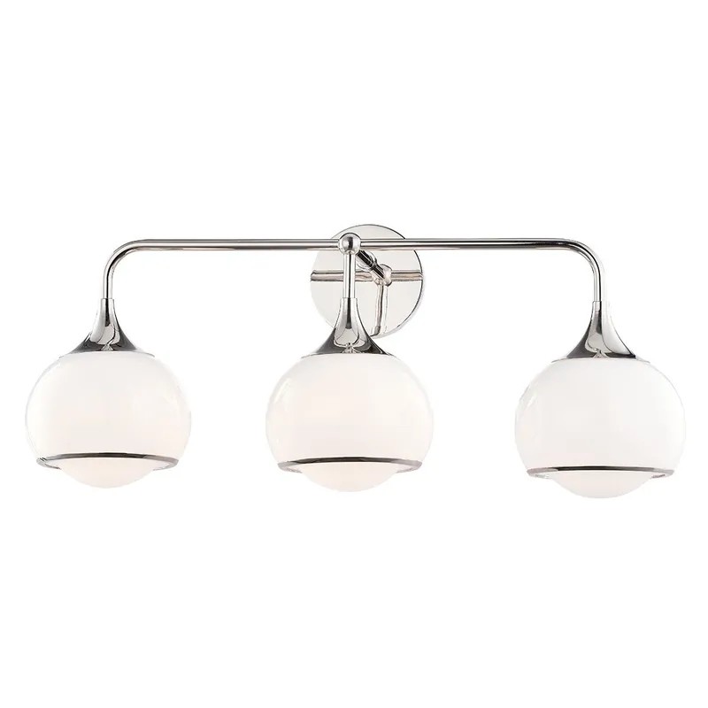 Mitzi H281303-PN Three Light Wall Sconce