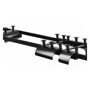 Chatsworth 12100-712 Cable Runway Radius Drop Cross Member 11 in.W Black