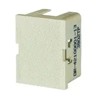 Ortronics OR-42100002-13 TracJack Blank Insert Modules, 10-Pack, Ivory