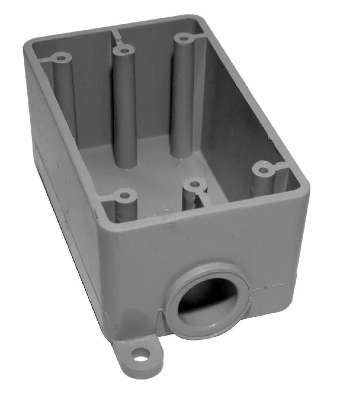 Multi Fittings 78229 FSE05 1/2 PVC FSE Sing. Gang Box Kraloy