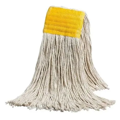 M2 Professional MW-CC24WBB Cotton-Pro MW-CC24WBB Cut End Wide Band Wet Mop 24 oz
