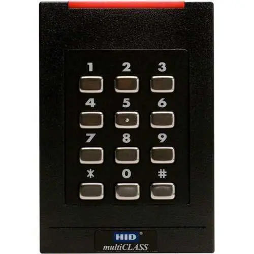HID 6136C multiCLASS SE RPK40 Smart Keypad Reader 125 kHz HID Prox