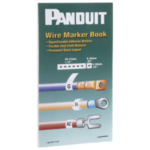 StrongHold PCMB-2 Pre-Printed Wire Marker Book 2