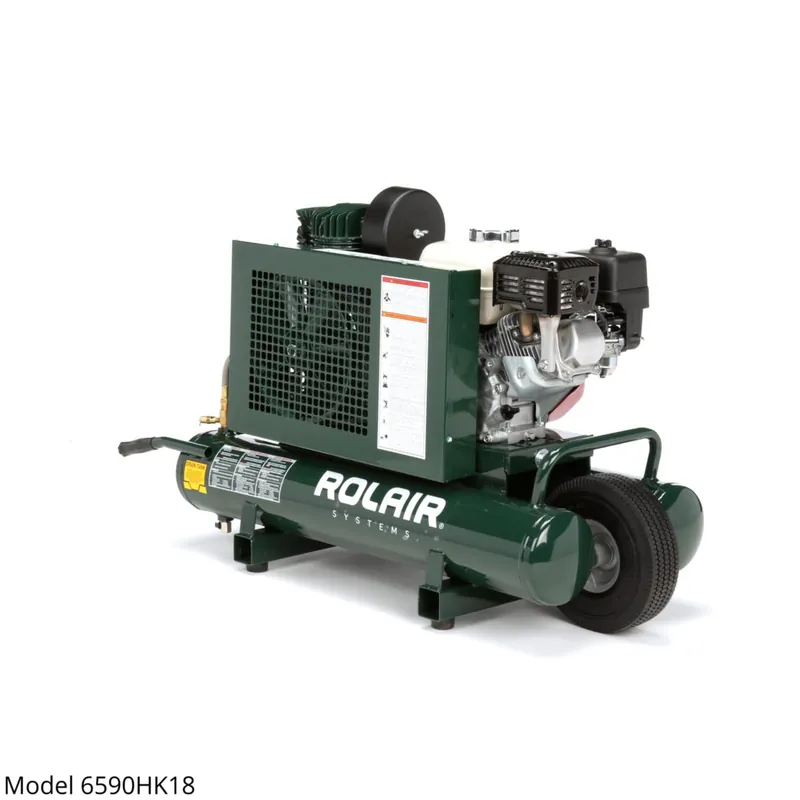 RolAir 6590HK180001 Compressor 6.5 HP Honda Engine