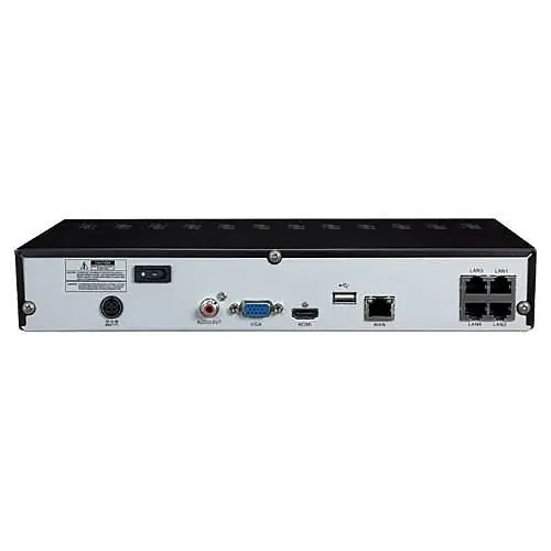 Speco Technologies ZIPN16T4 16-Channel Surveillance Kit with 12x5MP IR Turrent Cameras and 1x16-Channel PoE NVR