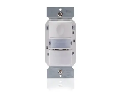 Wattstopper PW-103N-W Passive Infrared Multi-Way Wall Switch Occupancy Sensor