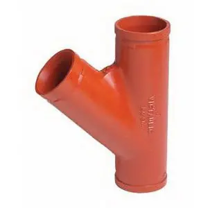 Victaulic F060030P00 30 Series Pipe Lateral, Carbon Steel, 6 in