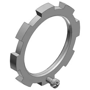 ABB 111 Bonding Locknut Conduit Locknut Dura-Plate Steel 2 in. Replacement MPN