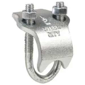 ABB RCS11/4 1-1/4 Inch Steel City Galvanized Steel Right Angle Beam Clamp