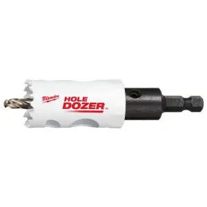 Hole Dozer 49-56-0052 Hole Saw Bi-Metal Clamshell 1-1/8 in. Dia.