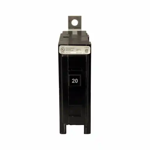 Cutler-Hammer Manufacturing Co. QBHW1020 Eaton Electrical 120/240 VAC 20 Amp 1-Pole Thermal Magnetic Miniature Circuit Breaker