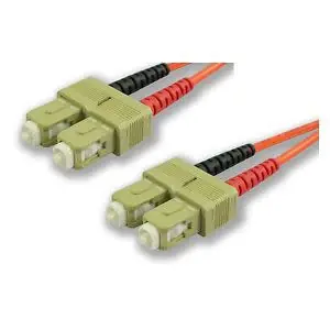 Lynn Electronics SCSCDUPMM-1M SC SC 62.5 OM1 Multimode Fiber Patch Cable 1m