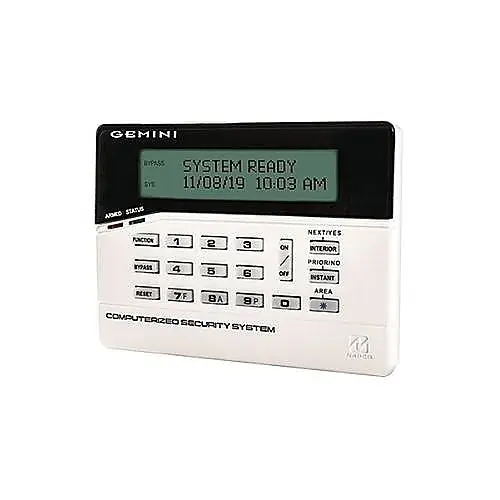 Napco GEM-RP1CAE2 LCD Smart Keypad for Control Napco Panels