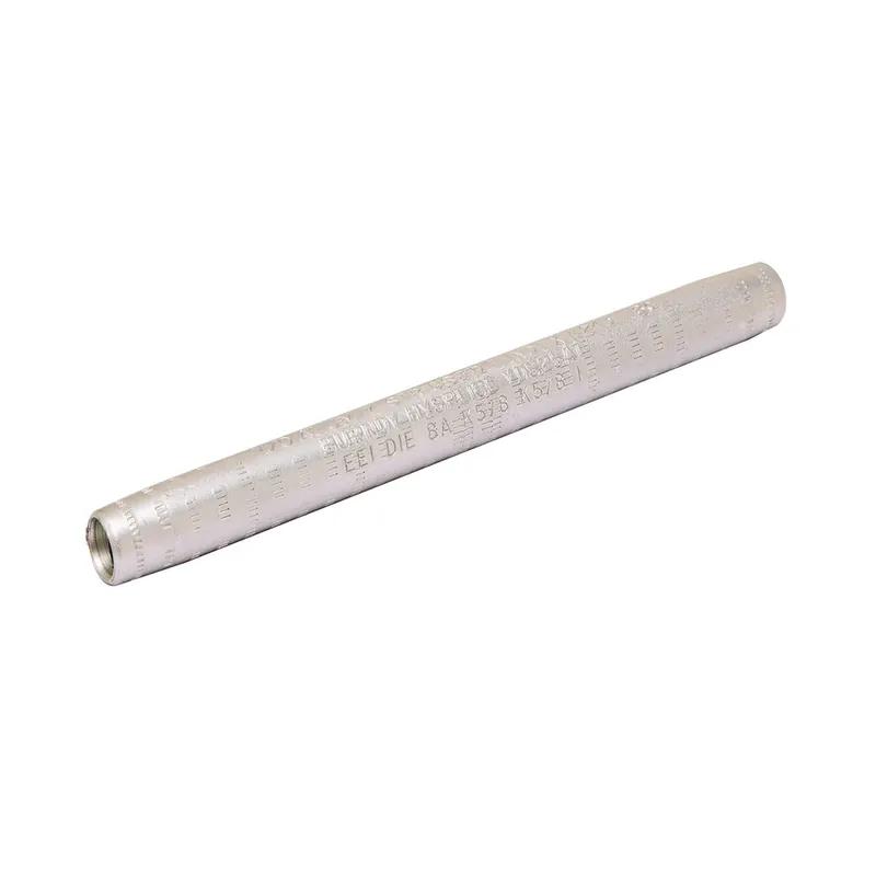 Burndy YDS25AT Aluminium Hysplice, 7-1/4 in L, Full Tension Sleeve for All Aluminum Compressed and Compact Conductors, Die index:243