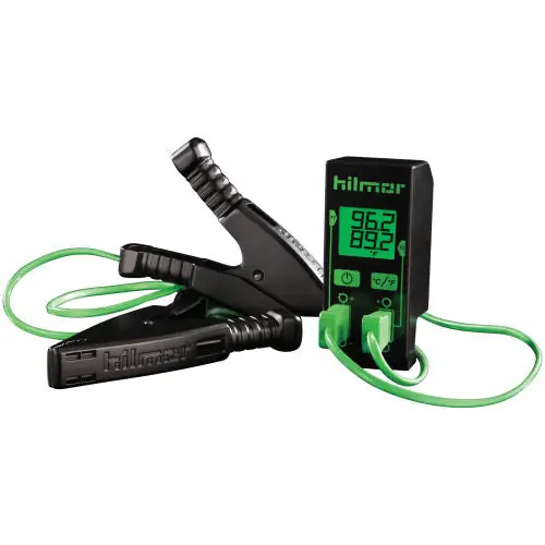 Morris NT1839106 Dual Readout Thermometer K-Style Tube Clamp Thermocouples