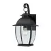 Quoizel Lighting BAN8407K Bain 1 Light Small Wall Lantern - Mystic Black