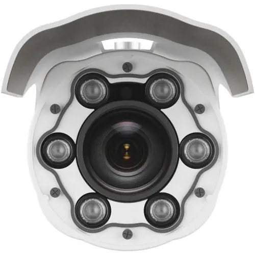 Digital Watchdog DWC-MB45WIATW MEGApix IVA 5MP IR Bullet IP Camera, 2.7-13.5mm Varifocal Lens, White (Replaces DWC-MB45WIAT)