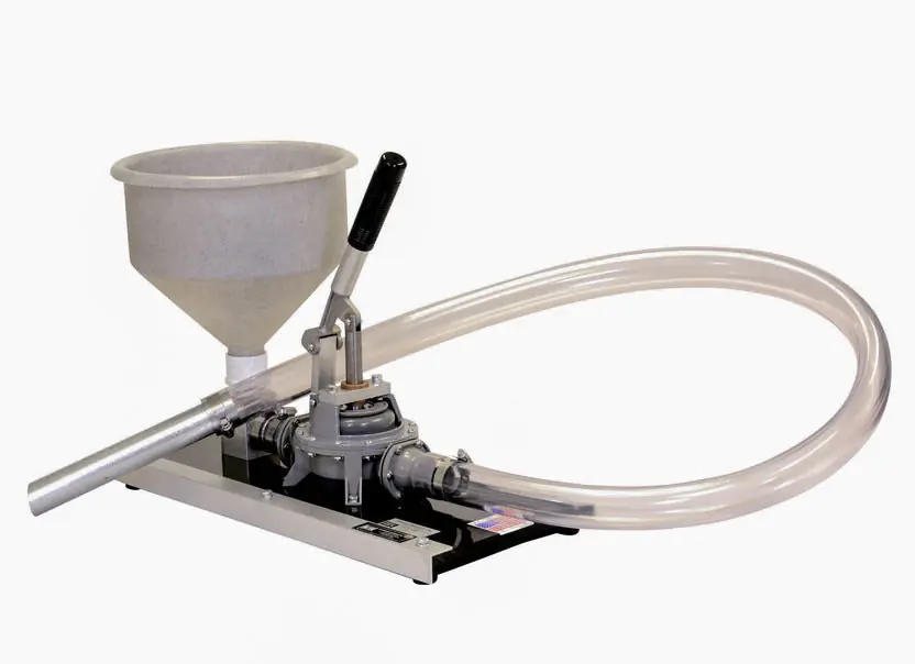 Kenrich Products GP1HDPOC=2UNITS Single Diaphragm Heavy Duty Grout Pump with 1.9Gal Plastic Hopper