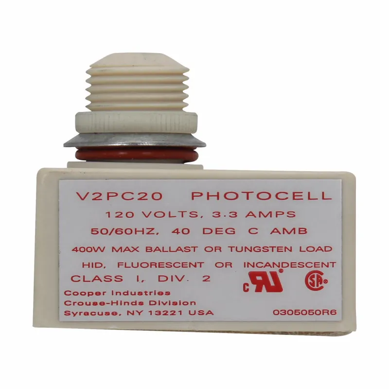 Eaton V2PC20 PHO-CELL 120V 40/60HZ Photocell