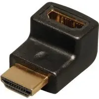 Tripp Lite P142-000-UP HDMI Right Angle up Adapter/Coupler (M/F), 4K at 60Hz