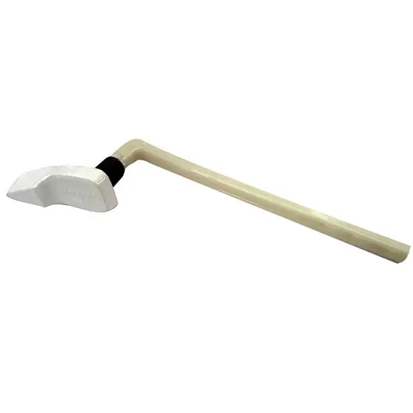 Mansfield 40WHT-20 Left Hand Tank Trip Lever, Lock Nut, Plastic, White