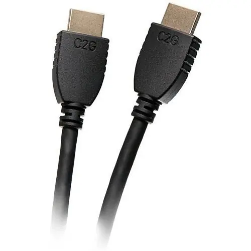 C2G CG50608 High Speed HDMI Cable with Ethernet 4K 60Hz 4ft