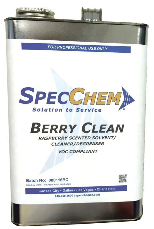 SpecChem BC1 BERRY CLEAN VOC Compliant Cleaner Degreaser 1 Gal.