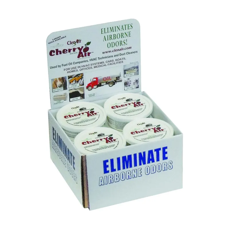 ClenAir by Nu-Calgon 61010 Cherry-Air Odor Neutralizer Mini Tub