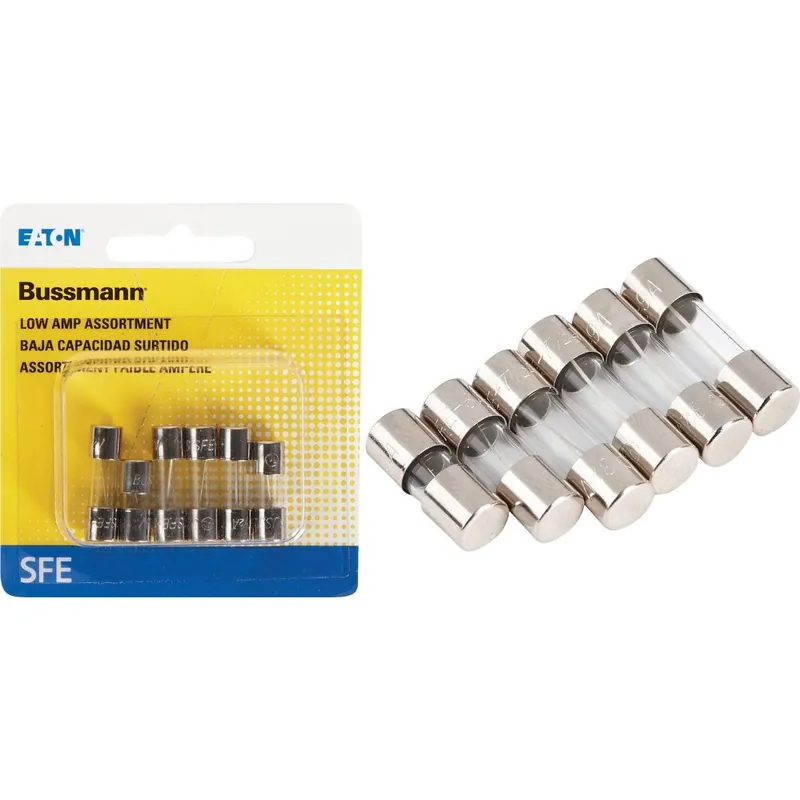 Bussmann BP/SFE-AL6-RP Bussmann SFE Glass Tube Fuse Assortment (6-Pack)