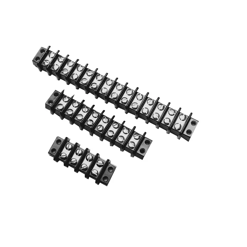 Hubbell RK2262 Terminal Block, 12 Circuits w/ Steel Nickel Plated Screws